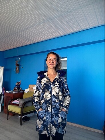 Harvest marka 34-36 bedene uygun uzun ceket