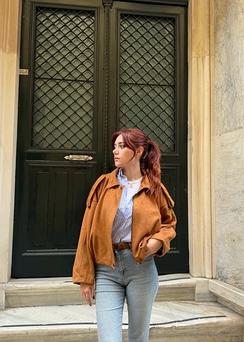 Zara Süet Kadın Ceket