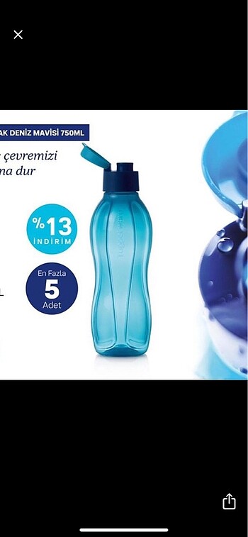 Tupper şişe