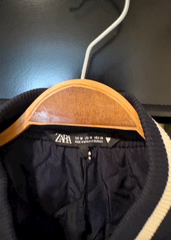 Düğmeli Lacivert Kadın Ceket crop - Görsel 3