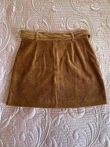 Mango süet etek - Görsel 3
