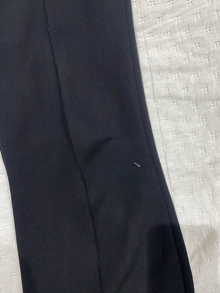 Siyah Flare Kadın Pantolon - Görsel 3