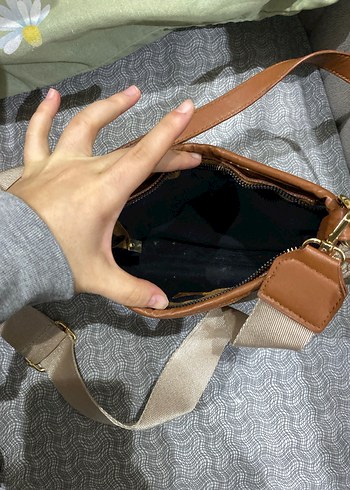 Kahverengi Tokalı Kadın Çanta - Görsel 3