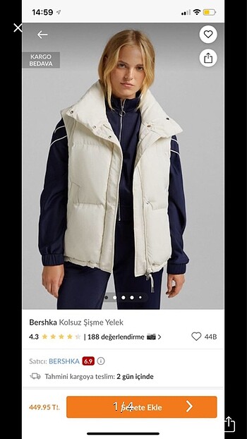 Bershka yelek
