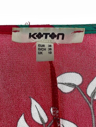 38 Beden çeşitli Renk Koton Günlük Elbise %70 İndirimli.