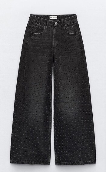 Zara taşlı jean