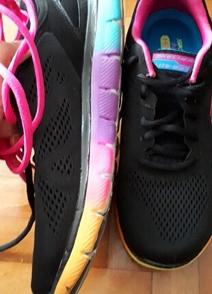 Skechers 39 numara renkli spor ayakkabi