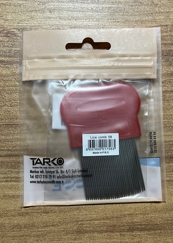 Lionesse Tarak - Açık Bej Renk (bit tarak ) - Görsel 2