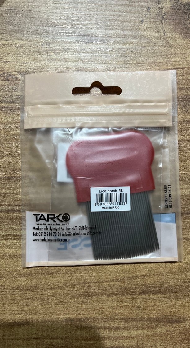 Lionesse Tarak - Açık Bej Renk (bit tarak ) - Görsel 2