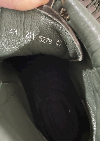 Kahverengi Deri Erkek Biker Bot - Görsel 4