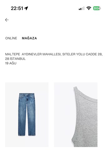 Zara slim fit jean - Görsel 3