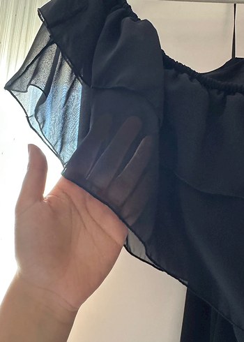 Siyah elbise - Görsel 4