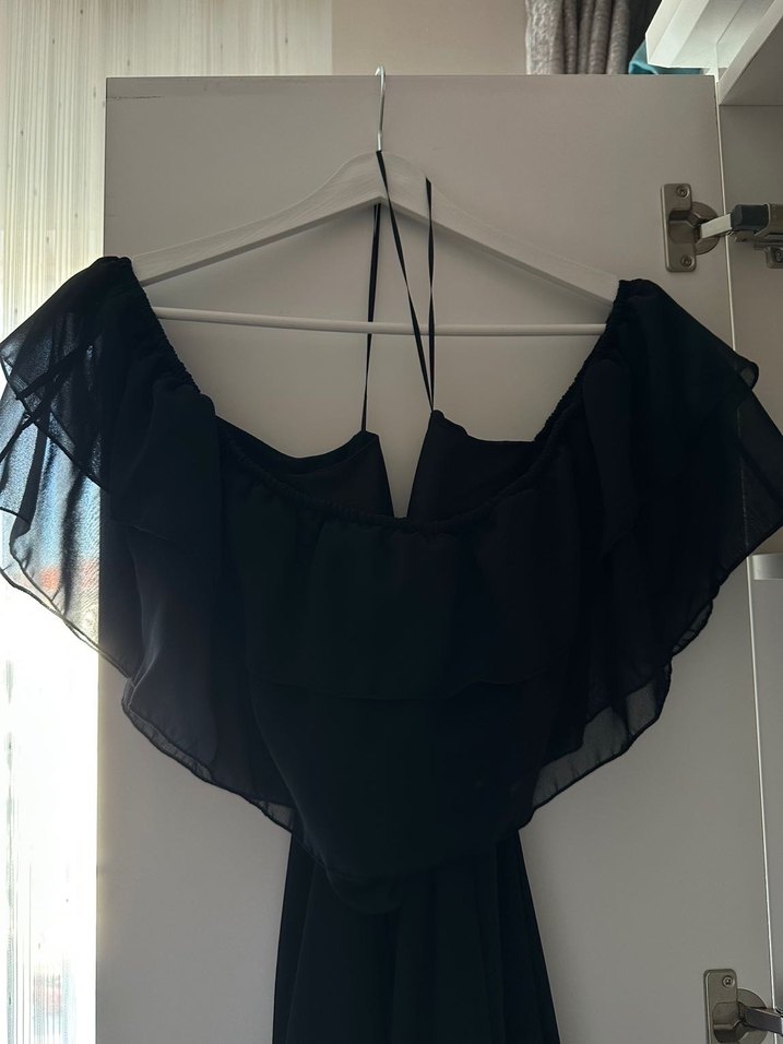 Siyah elbise - Görsel 3