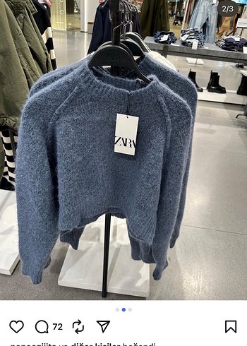 Zara crop kazak - Görsel 3