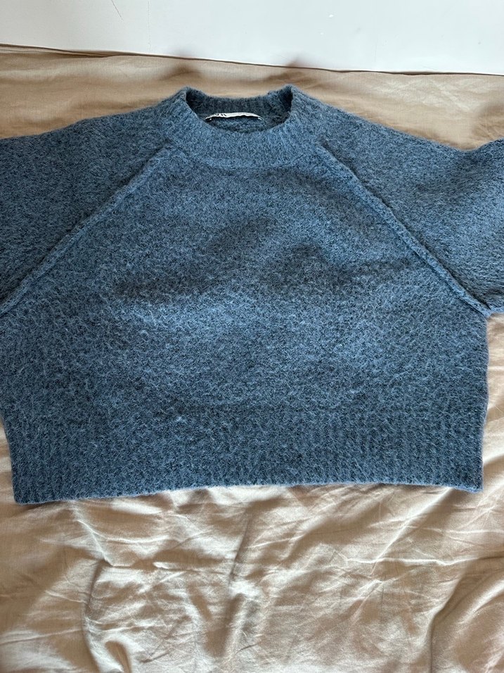 Zara crop kazak - Görsel 5