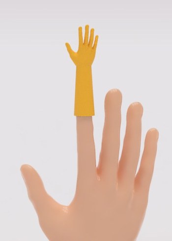 diğer Beden Mini el figür