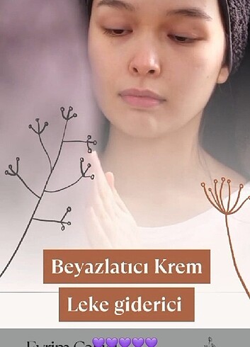 Beyazlatıcı Leke giderici krem