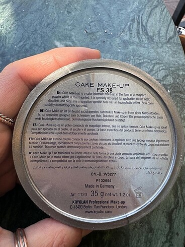 Kryolan Kryolan toz pudra