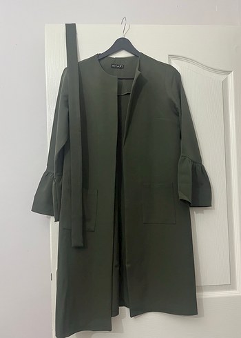 Kadın bağlamalı tunik ceket
