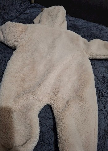 Kahverengi Kürklü Bebek Tulumu - Görsel 5