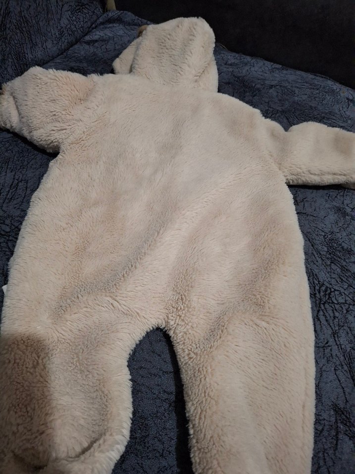 Kahverengi Kürklü Bebek Tulumu - Görsel 5