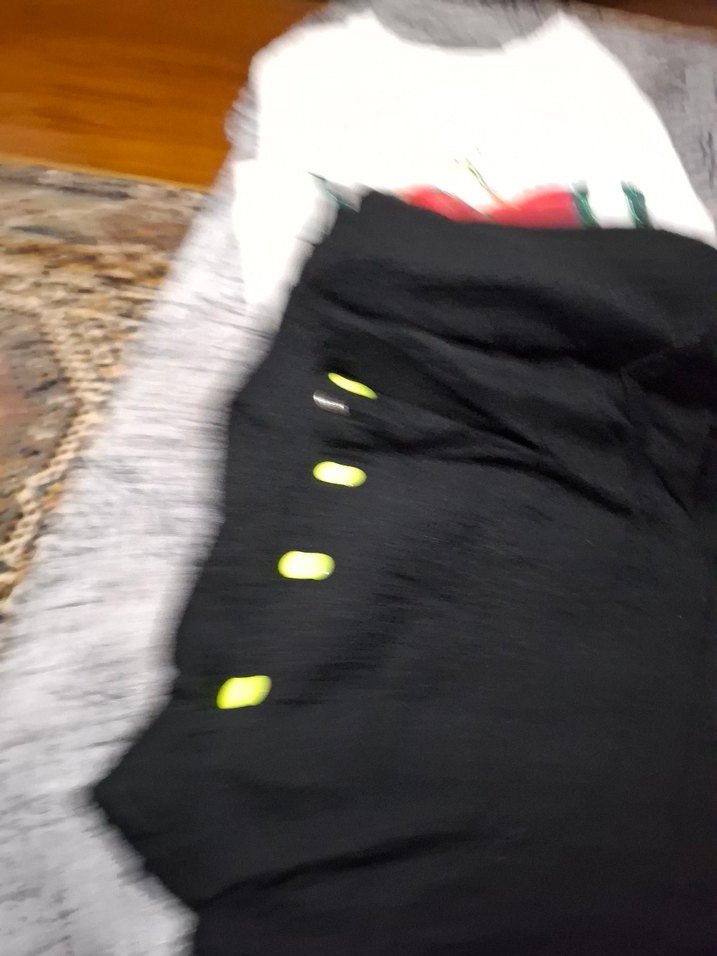 Kız Çocuk Beyaz Baskılı Kısa Kollu Tişört - Görsel 4