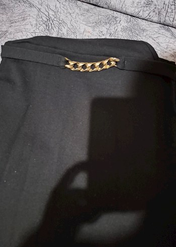 Siyah Uzun Kollu Parisian Stil Elbise - Görsel 6