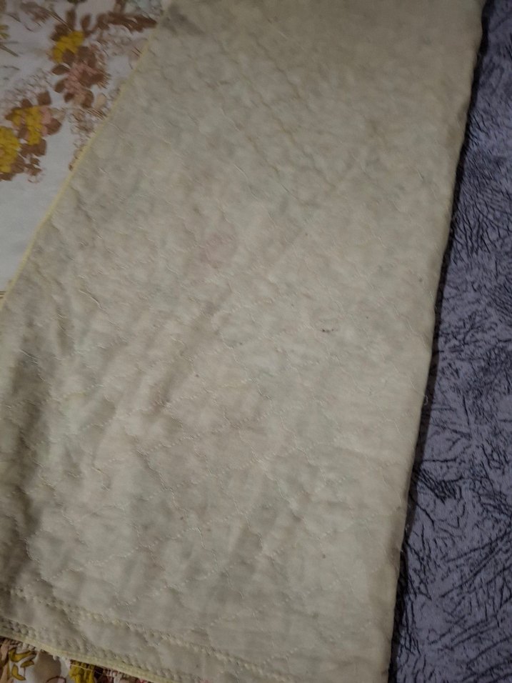 Nakışlı Bej Pastel Yatak Örtüsü - Görsel 5