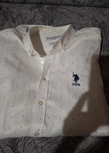 Beyaz Pamuklu Uzun Kollu Erkek Gömlek - Görsel 4