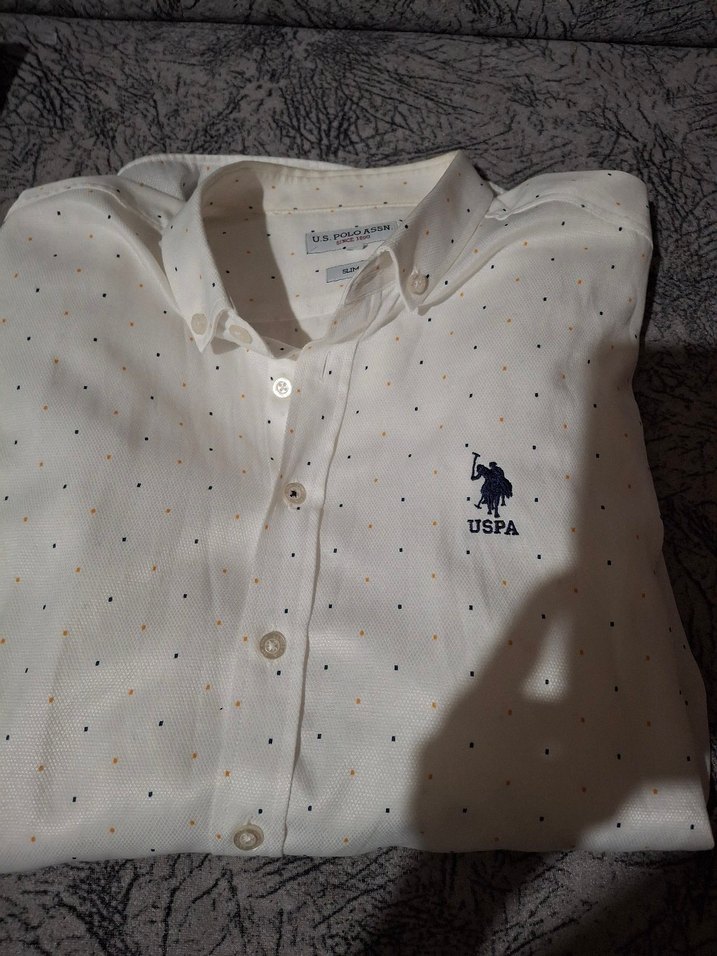 Beyaz Pamuklu Uzun Kollu Erkek Gömlek - Görsel 4