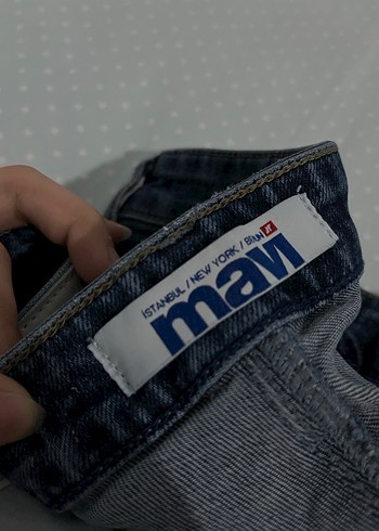 Erkek Lacivert Denim Pantolon - Görsel 2