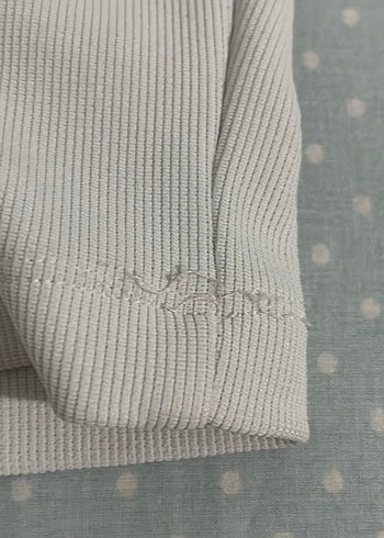 Düğmeli Beyaz Kadın bluz - Görsel 2