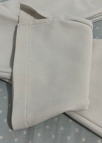 Düğmeli Beyaz Kadın bluz - Görsel 6