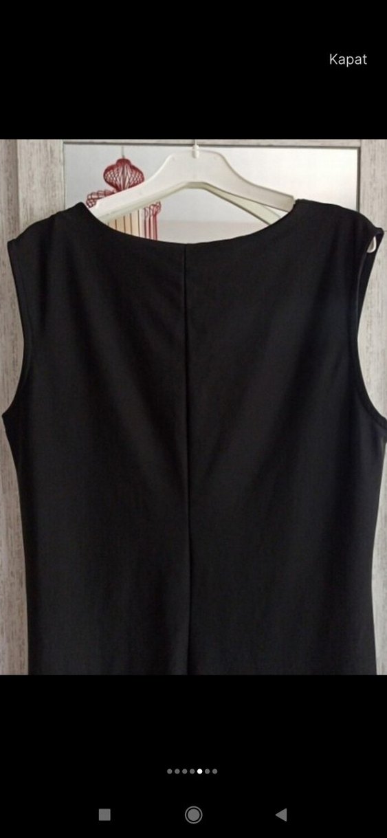 Bohem Çok Renkli Uzun Askılı Elbise - Görsel 3