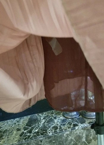 Bohem Bordo kisa Elbise - Görsel 5