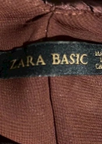 Bohem Bordo kisa Elbise - Görsel 19