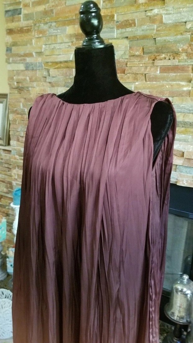 Bohem Bordo kisa Elbise - Görsel 2