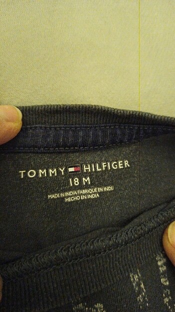 Tommy Hilfiger Orijinal tommy bebek sweatshirt