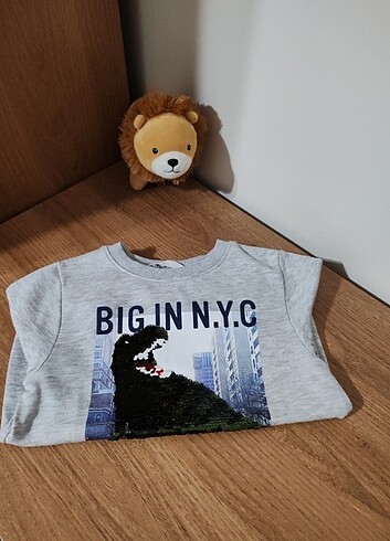 5 Yaş Beden H&M payetli sweatshirt 