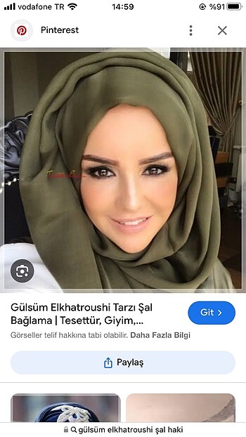 Beden Krep Şal, eşarp gülsüm elkhatroushi