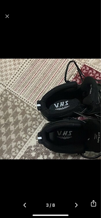 38 Beden Orijinal vhs askeri sağlıkçı bot(112 mont ilanı)