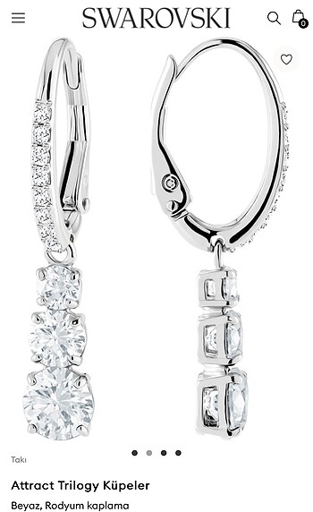 swarovski Swarovski küpe