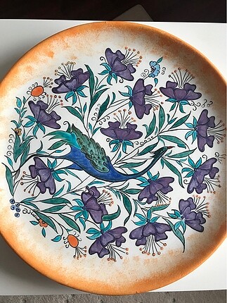 Zara Home Tavuskuşu çini tabak