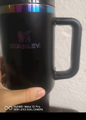 Siyah Stanley Termos Bardak - Görsel 2