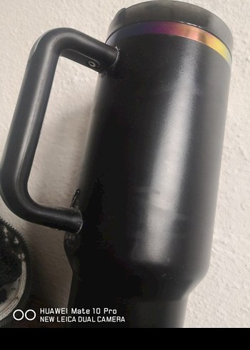 Siyah Stanley Termos Bardak - Görsel 4