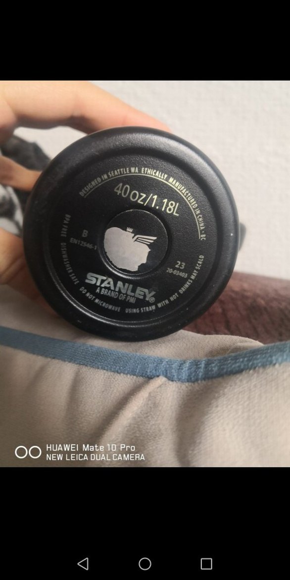 Siyah Stanley Termos Bardak - Görsel 5