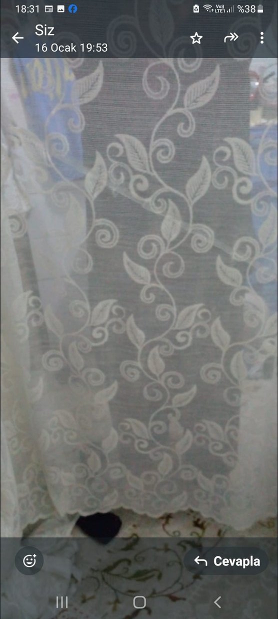 tül perde - Görsel 2