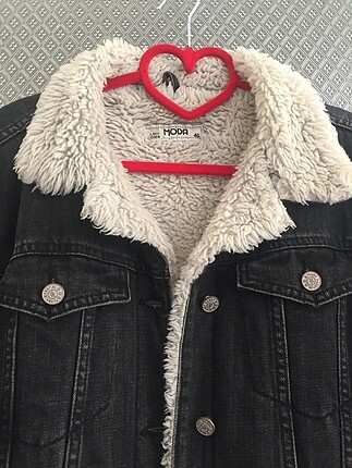 H&M Kürklü kot ceket