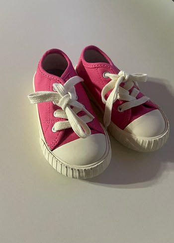 Kız Çocuk Pembe Elastik Bağcıklı Spor Ayakkabı - Görsel 3