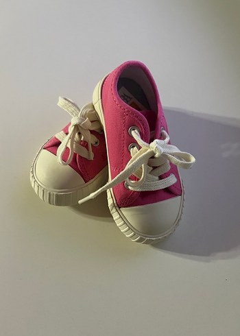 Kız Çocuk Pembe Elastik Bağcıklı Spor Ayakkabı - Görsel 2